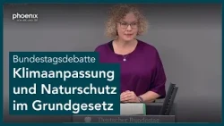 Bundestag, 96. Sitzung: Debatte um Klimaanpassung und Naturschutz | 24.09.26