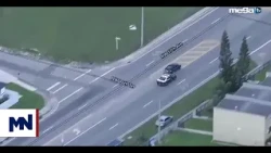 He escaped from the hospital, carjacked a vehicle, and sparked a long police chase in Miami.