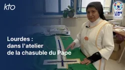 Lourdes : dans l'atelier de la chasuble du Pape