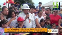 Inauguración de parque recreacional en El Proletariado #santodomingo