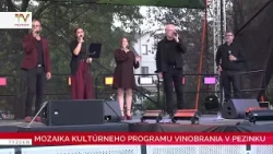 Mozaika kultúrneho programu Vinobrania v Pezinku