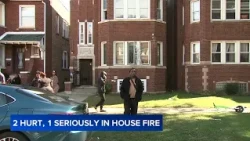 2 hurt, 1 seriously in basement fire in Chatham, Chicago police say