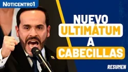 New ultimatum from President De la Espriella to criminal group leaders | Canal 1 Noticias