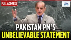 Shehbaz Sharif False Kashmir Claim At UNGA: Pakistan PM Controversial Statement on India | N18G