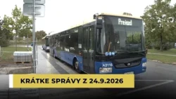 Krátke správy z 24.9.2026