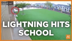 Lightning strikes Buckeye school: Here’s why students were safe inside