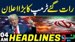Trump’s Late-Night Major Announcement | Big Development Revealed | Headlines 04AM | NEO News