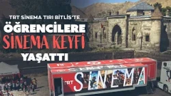 The TRT Cinema Truck is touring different cities and districts of Turkey.