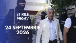 Știrile PRO TV - 24 Septembrie 2026 | Sechestru pe locuința lui Călin Georgescu