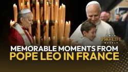 Memorable Images and Messages from Pope Leo’s Apostolic Trip to France | EWTN PLW