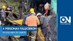 Four people died in an illegal coal mine