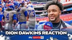 "Josh Allen is a DAWG!" | Dion Dawkins on Buffalo Bills' victory against Los Angeles Chargers