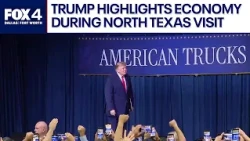 Trump touts economic policies during Denton visit
