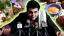 Adam Battles The Spiciest Habanero Fritter Challenge On Earth | Man V Food With Adam Richman