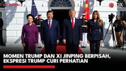 Momen Trump dan Xi Jinping Berpisah, Ekspresi Trump Curi Perhatian | IDXC UPDATE