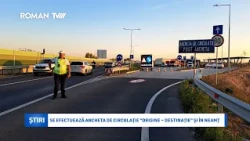 Se efectuează ancheta de circulație "Origine – Destinație" și în Neamț