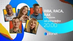 Nova sezona zabavne oddaje RIBA, RACA, RAK - od 9. februarja na Planetu!