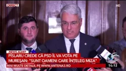 Pîslaru believes PSD will vote for Mureșan: There are people who understand what's at stake
