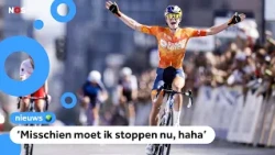 Demi Vollering becomes world cycling champion for the first time