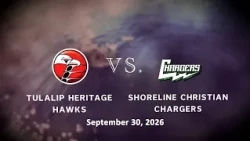 Heritage Hawks vs. Shoreline Christian Volleyball - 9/30/2026
