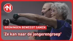 Heleen Jansen (81) is zo fit dat ze met de groepslessen voor jongeren mee kan doen