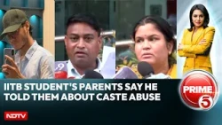 'Told Him To Bear It': IIT-Bombay Student's Parents Say He Told Them About Caste Abuse