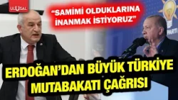Erdoğan calls for a Great Turkey consensus! CHP MP Ali Fazıl Kasap weighs in