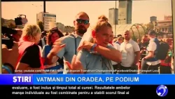 Oradea tram drivers on the podium