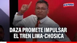 🔴🔵 Samuel Daza claims he will promote the Lima-Chosica Train