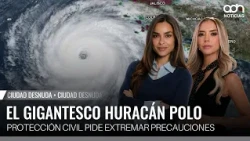 Alerta máxima en el Pacífico por la fuerza descomunal de Polo | Ciudad Desnuda