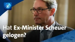 Pkw-Maut: Hat Ex-Minister Scheuer vor dem Untersuchungsausschuss gelogen?