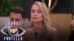 Grande Fratello VIP - La discussione tra Giulia Provvedi e Federica Morello