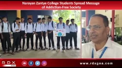 Narayan Zantye College Students Spread Message of Addiction-Free Society
