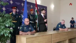 The Ministry of Emergency Situations held a solemn meeting dedicated to Victory Day