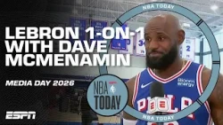 LeBron James on joining Philly, pressure of winning title and new teammates 👑 | NBA on ESPN