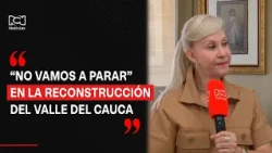 "No estamos pensando solo en vivienda": gobernadora del Valle del Cauca sobre la reconstrucción