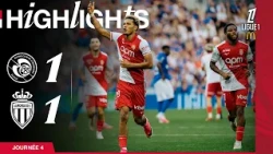 Highlights, RC Strasbourg 1-1 AS Monaco (J4 Ligue 1)