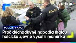 Rozzuřená důchodkyně zaútočila na malou holčičku | Policie v akci