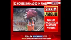 Sikkim: Rimbi Landslide Leaves 32 Houses Damaged, Families Evacuated