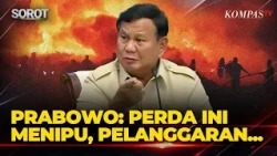 Geram! Presiden Prabowo Ungkap Ada Perda Bolehkan Warga Bakar Lahan: Ini Menipu