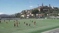 Amaranto, training at "Faralli" stadium