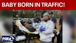 San Francisco mother gives birth while stuck in traffic | KTVU
