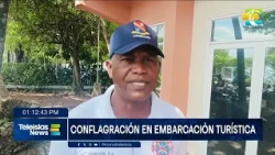 #TeleislasNews I Coflagración en embarcación turística
