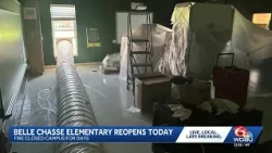 Belle Chasse Elementary reopens one week after fire