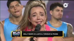 Brillit breaks down in tears after finishing her challenge