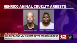 Couple charged after 5 dogs found dead in parking lot