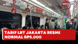 Promo Rp8 Berakhir! Naik LRT Kelapa Gading-Manggarai Kini Bayar Tarif Normal Rp5.000 #Beritasatu