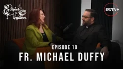 Fr. Michael Duffy with Siobhan Fallon Hogan | Catholics and Cappuccinos 18