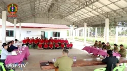 ຝຶກອົບຮົມການປູກເຫັດນາງລົມ ໃຫ້ນັກໂທດ-ດັດສ້າງ ຢູ່ສູນບໍາບັດ ແລະ ຟືນຟູຜູ້ຕິດຢາເສບຕິດໜອງດົງ ແຂວງບໍລິຄໍາໄຊ