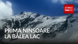 Hit by a polar air mass, Romania records its first sub-zero temperatures of the season